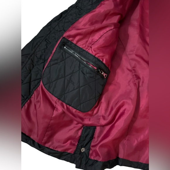Tommy Hilfiger Women's Black  Quilted Jacket, Sz L - Picture 9 of 11